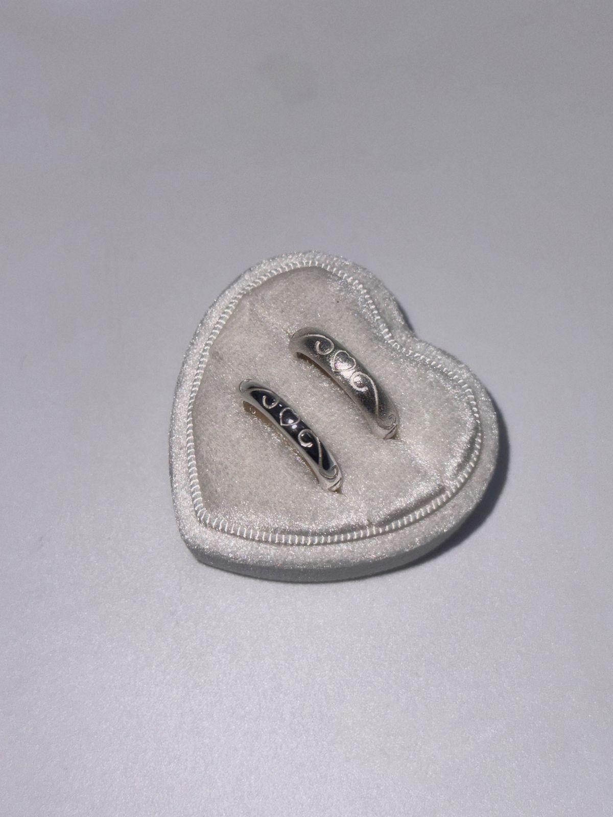 러브트릭스(LOVETRIX) silver925 Heart lace ring (2ver.)