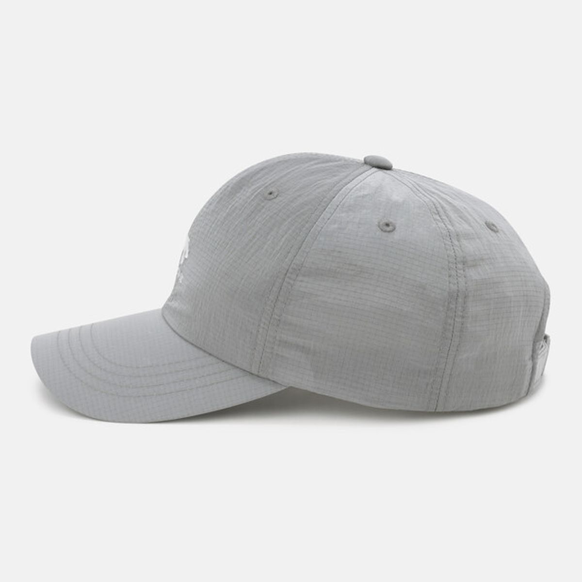 데상트(DESCENTE) 나일론 경량 우븐 볼캡 그레이 SR123UCP1A