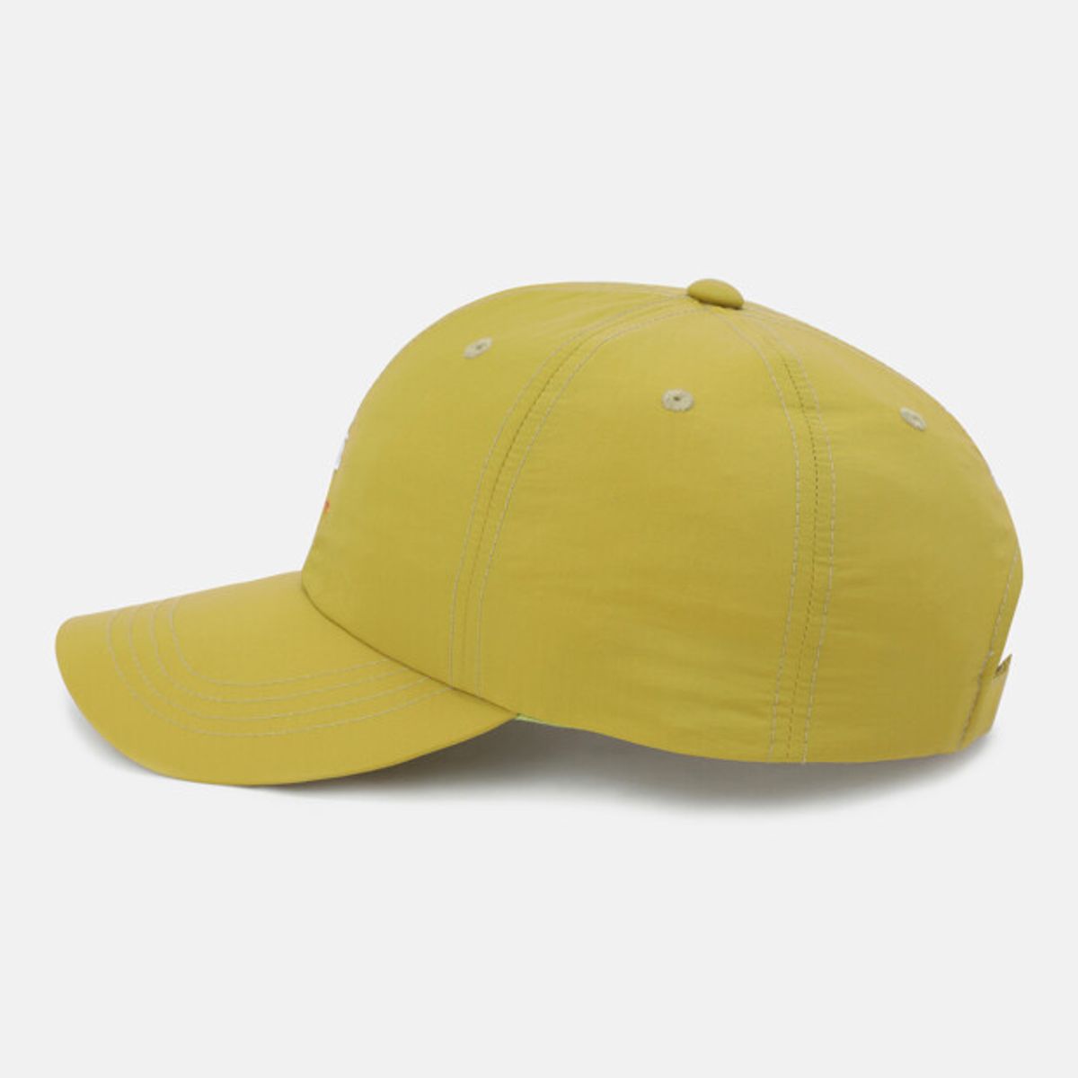 데상트(DESCENTE) 나일론 경량 우븐 볼캡 올리브 SR123UCP1A