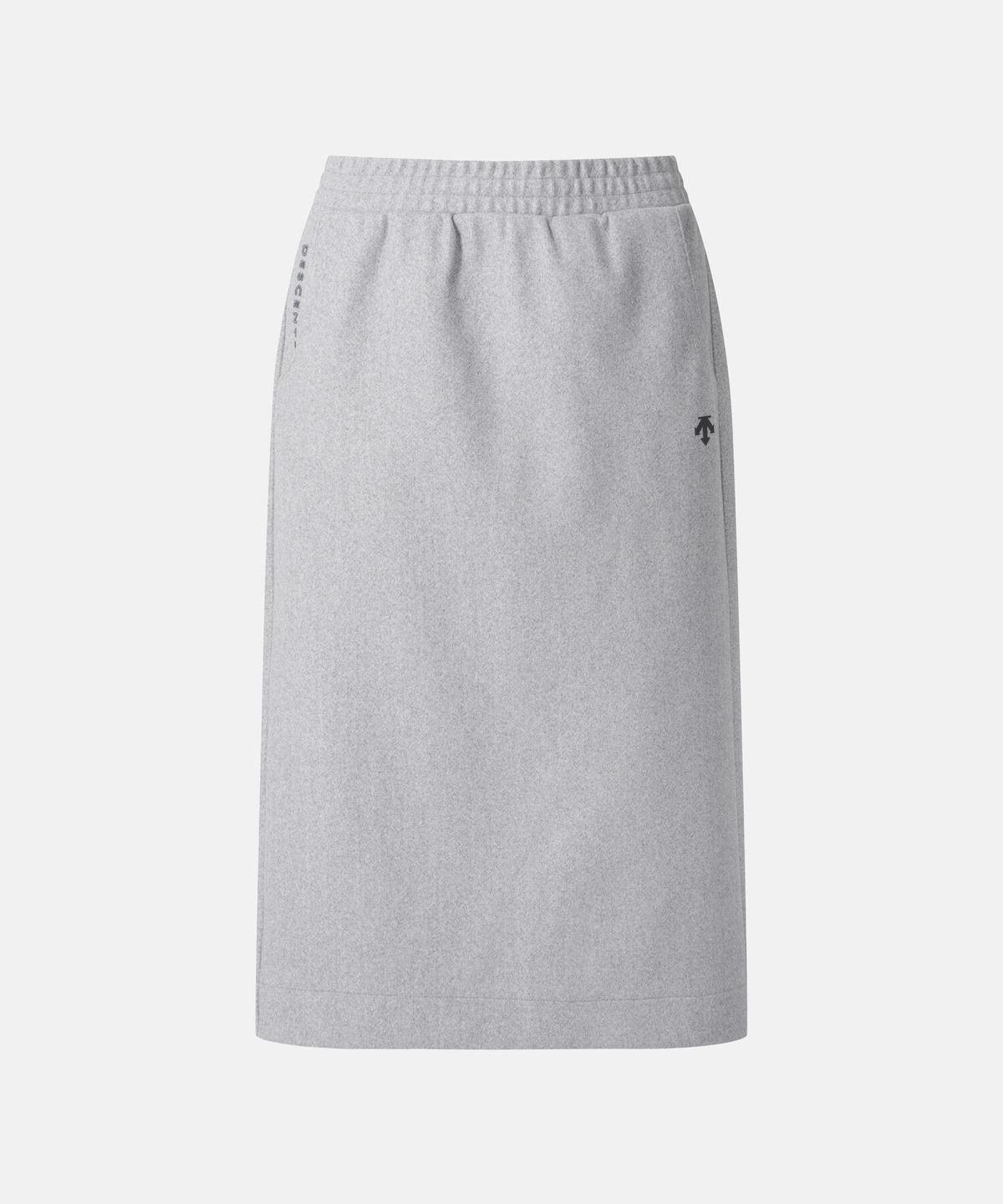 데상트(DESCENTE) 우먼스 울라이크 스커트 멜란지 그레이 SR122PSK11