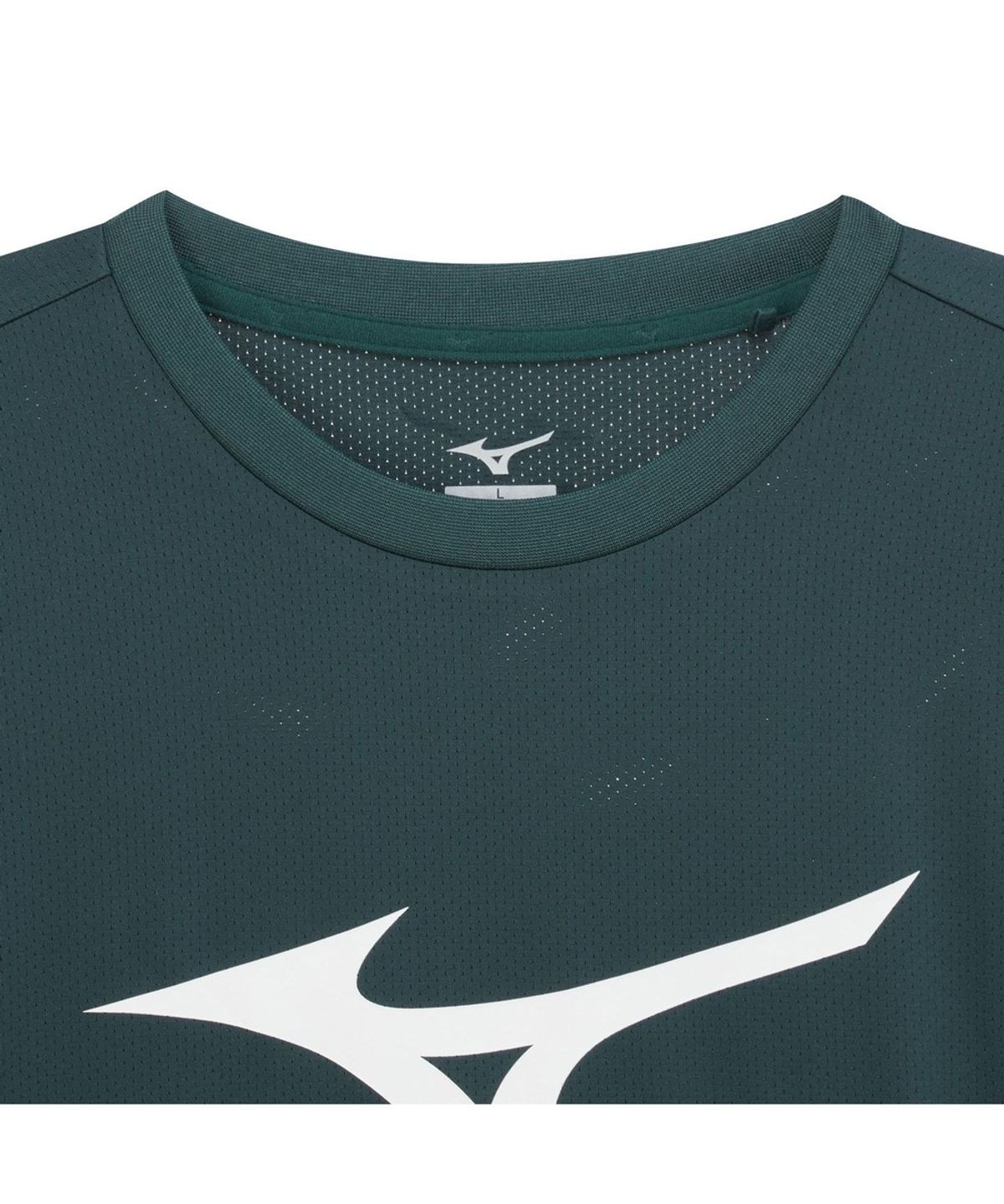 미즈노(MIZUNO) POLY BIG LOGO SHORT SLEEVE_32YA6B20