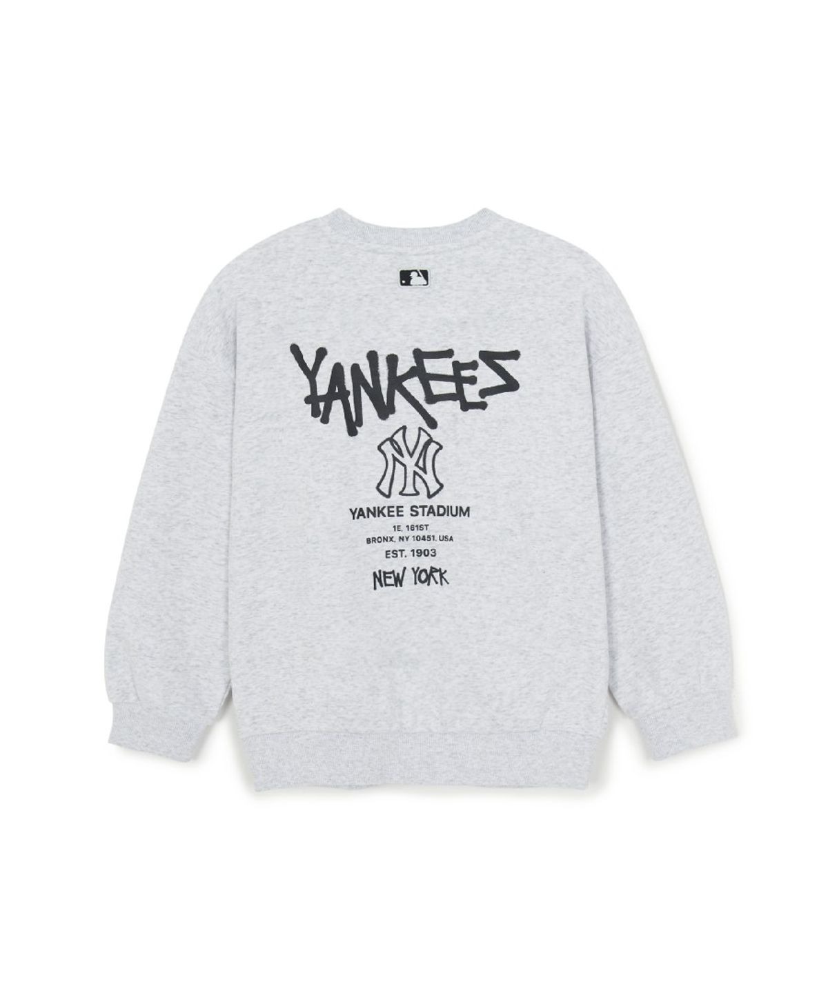 엠엘비 키즈(MLB KIDS) 스트릿 베이직 아트웍 맨투맨 NY (L.Melange Grey)