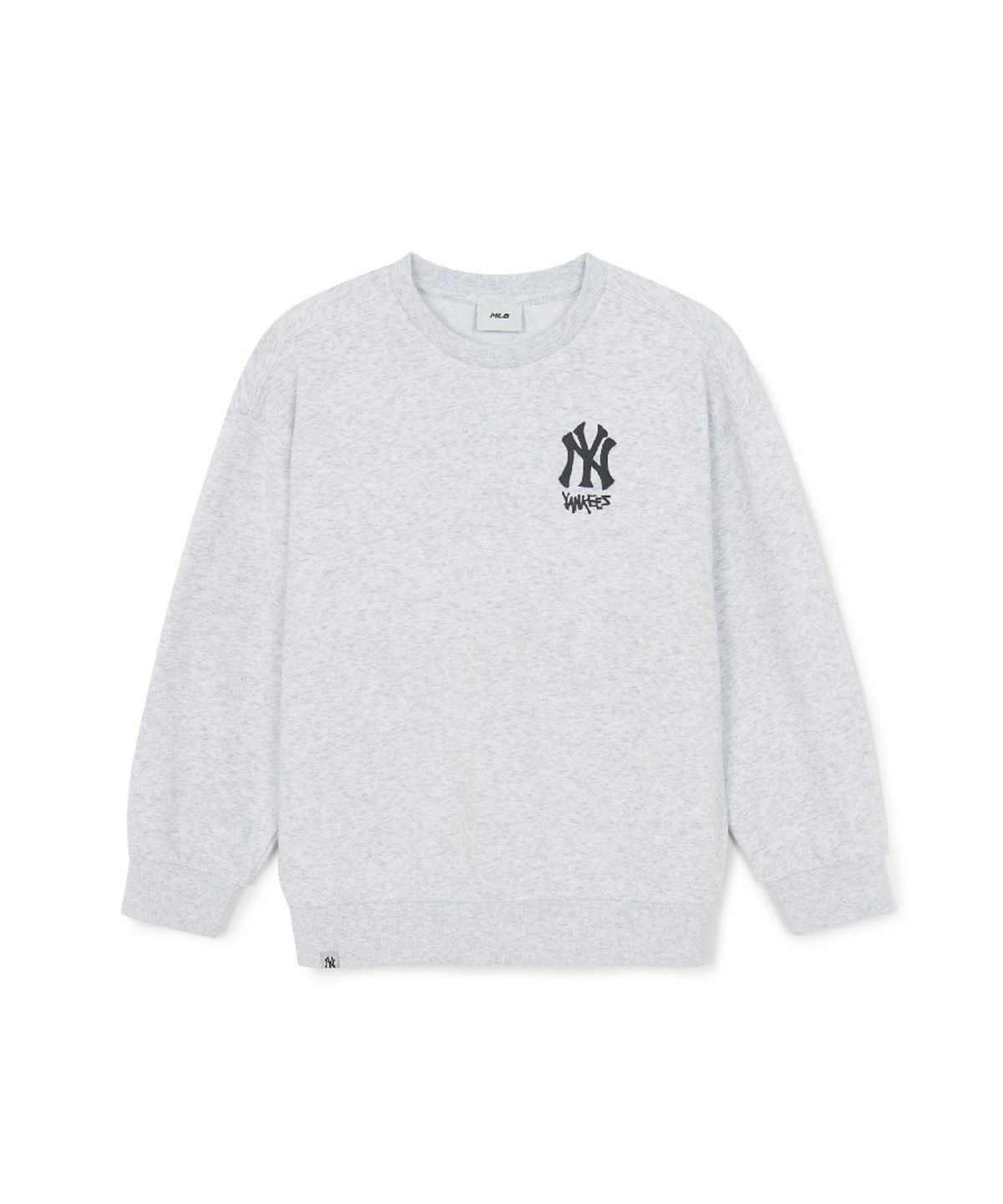 엠엘비 키즈(MLB KIDS) 스트릿 베이직 아트웍 맨투맨 NY (L.Melange Grey)