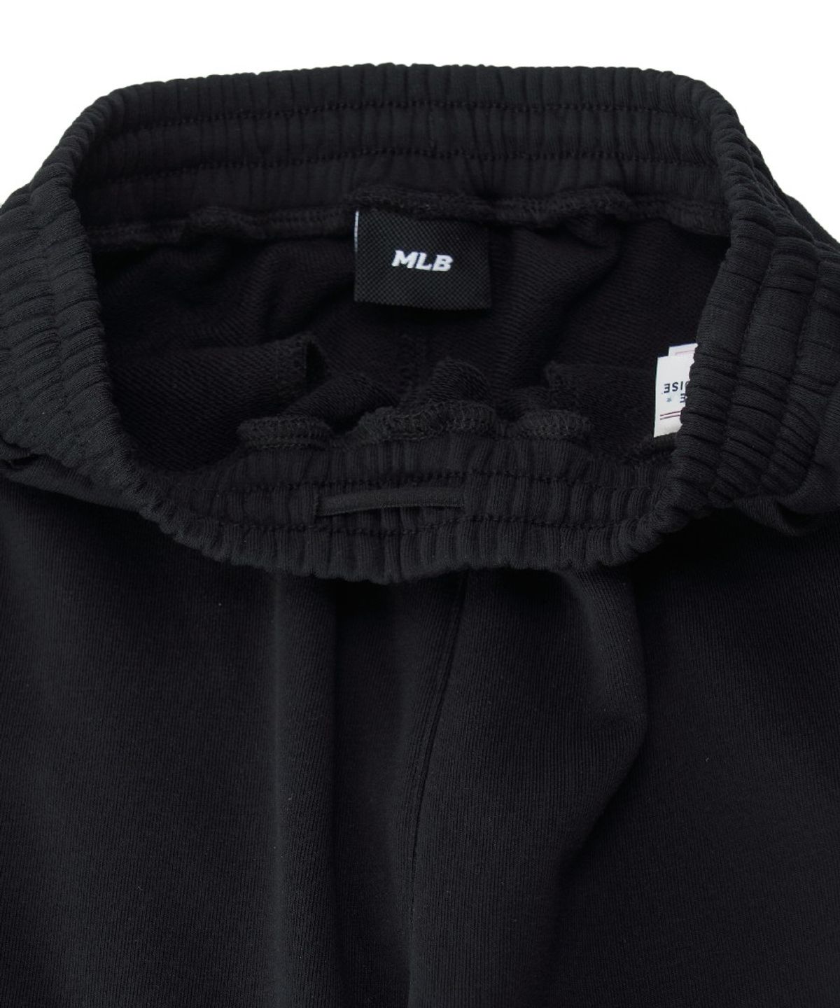 엠엘비 키즈(MLB KIDS) 베이직 컬러배색 스트링 와이드 팬츠 NY (Black)