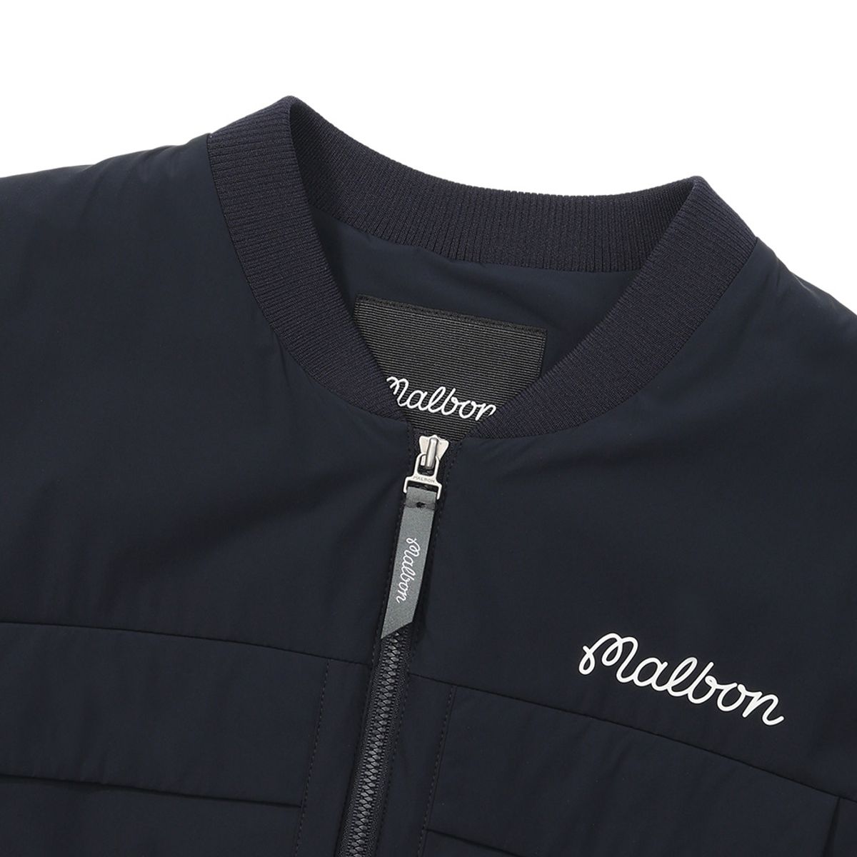 말본 골프(MALBON GOLF) 소프트 인슐레이션 우븐 베스트 NAVY (WOMAN)