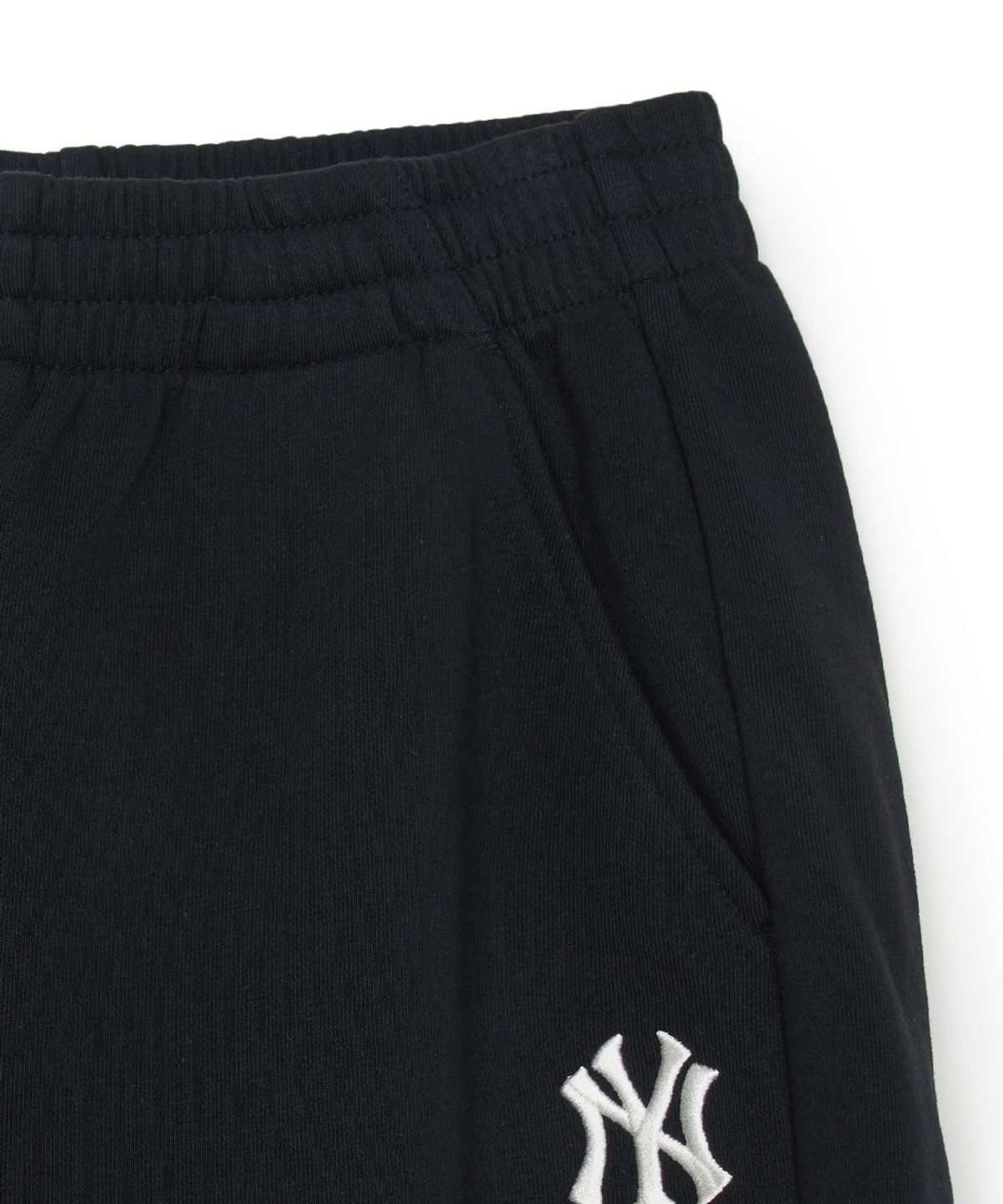 엠엘비 키즈(MLB KIDS) 베이직 스몰로고 조거 팬츠 NY (Black)