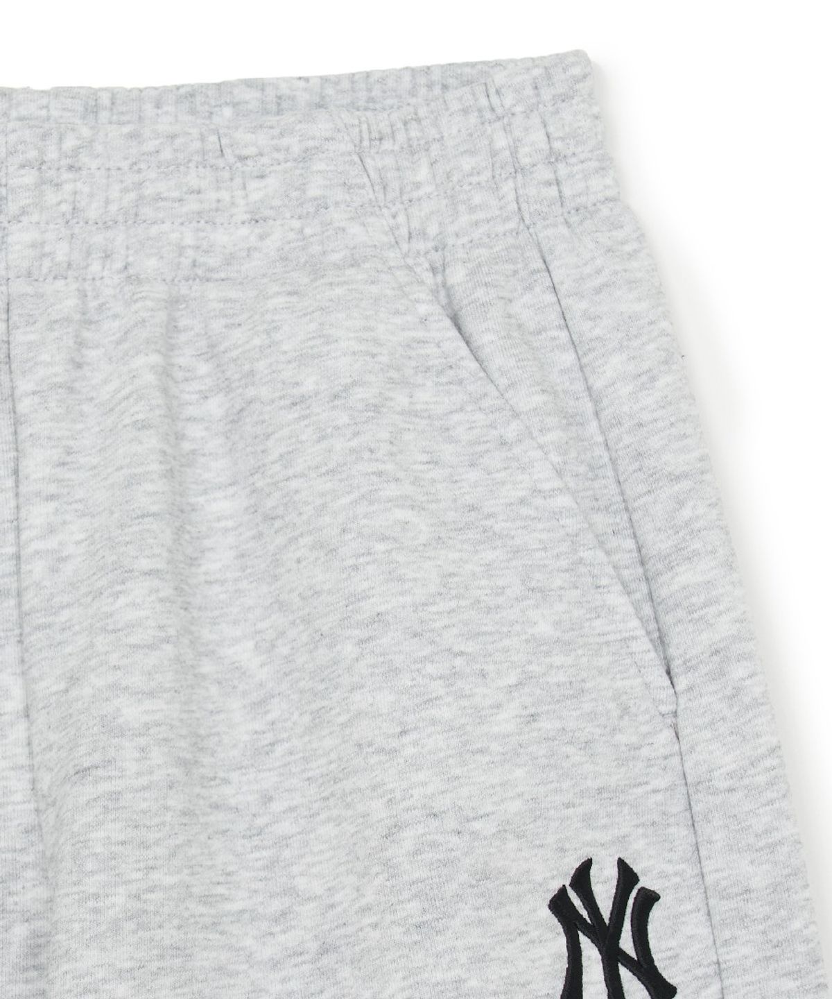 엠엘비 키즈(MLB KIDS) 베이직 스몰로고 조거 팬츠 NY (L.Melange Grey)