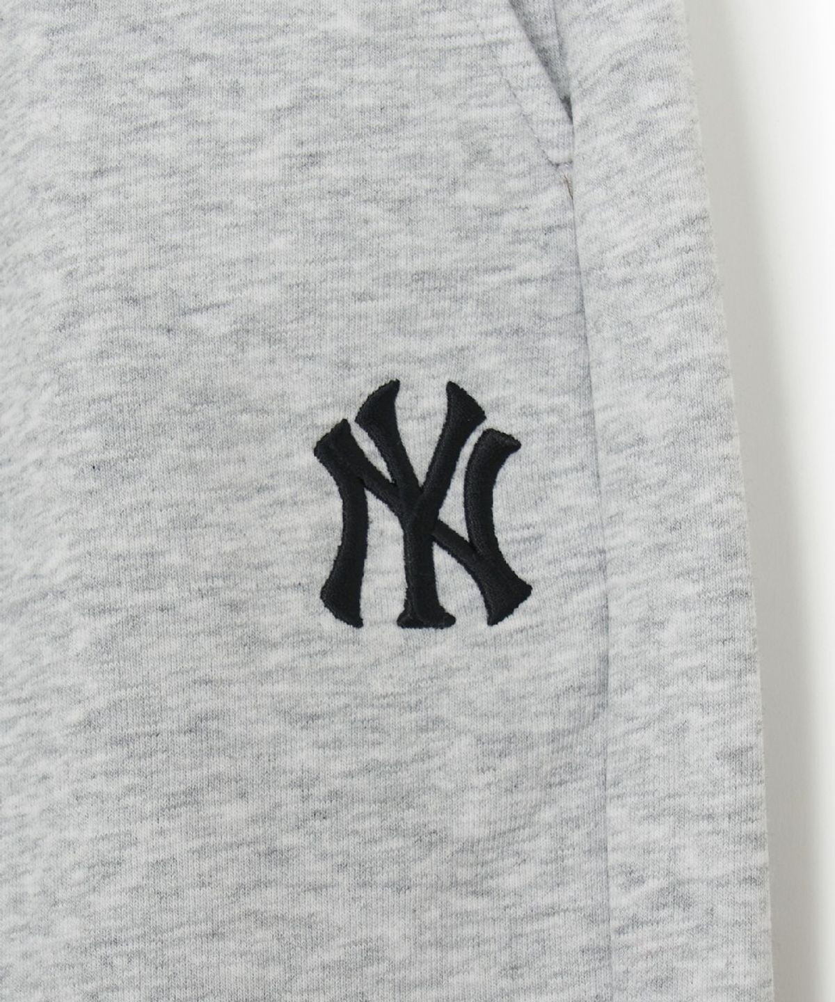 엠엘비 키즈(MLB KIDS) 베이직 스몰로고 조거 팬츠 NY (L.Melange Grey)