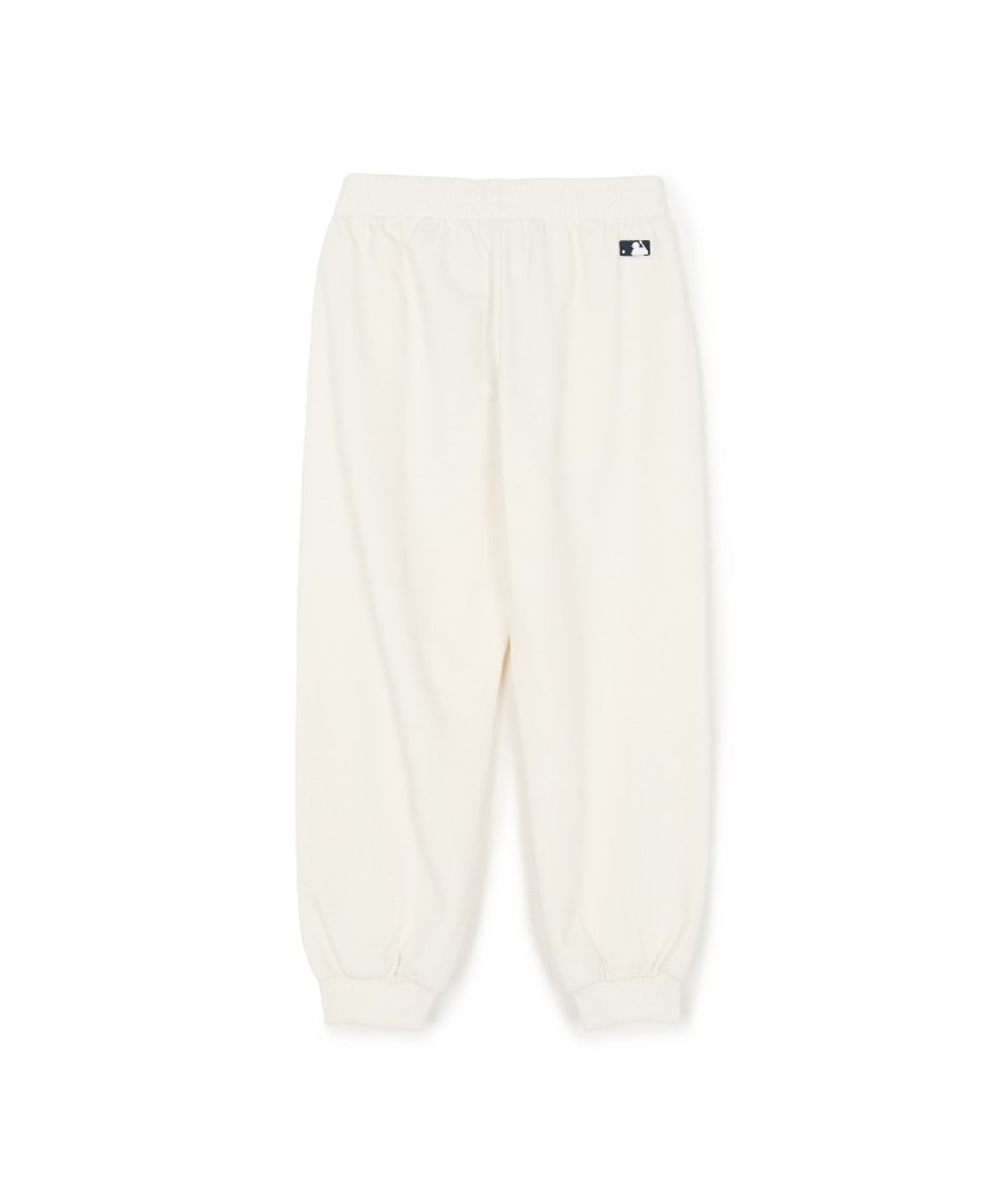엠엘비 키즈(MLB KIDS) 베이직 스몰로고 조거 팬츠 NY (Ivory)