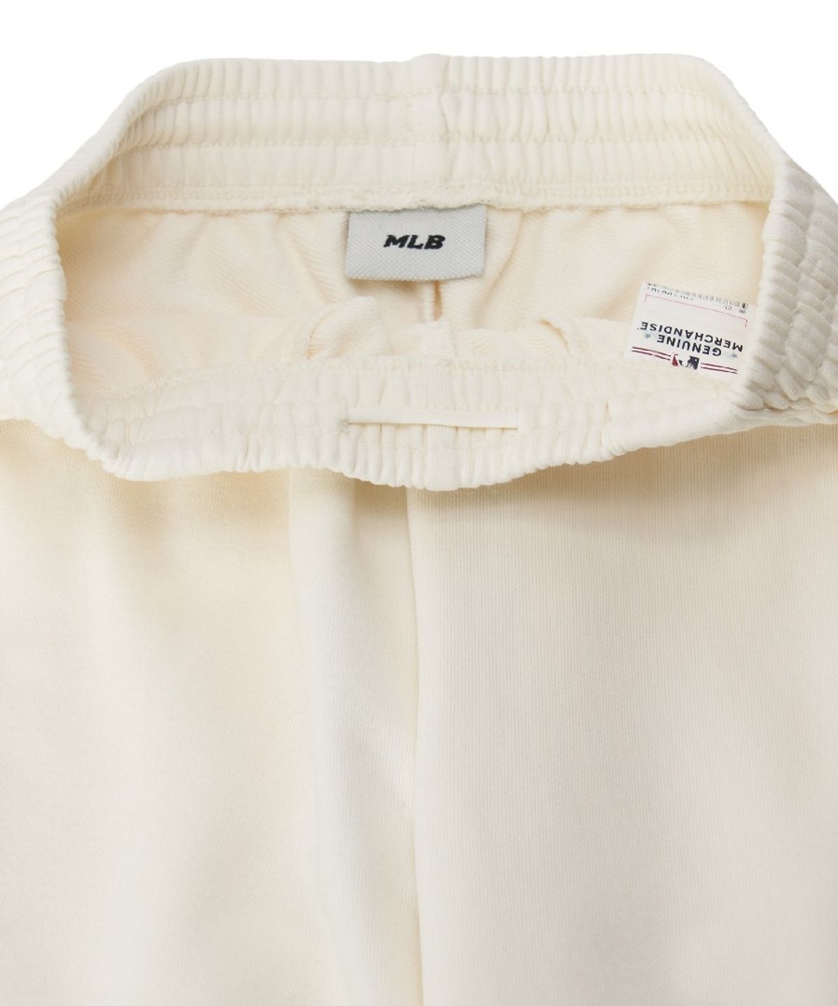 엠엘비 키즈(MLB KIDS) 베이직 스몰로고 조거 팬츠 NY (Ivory)