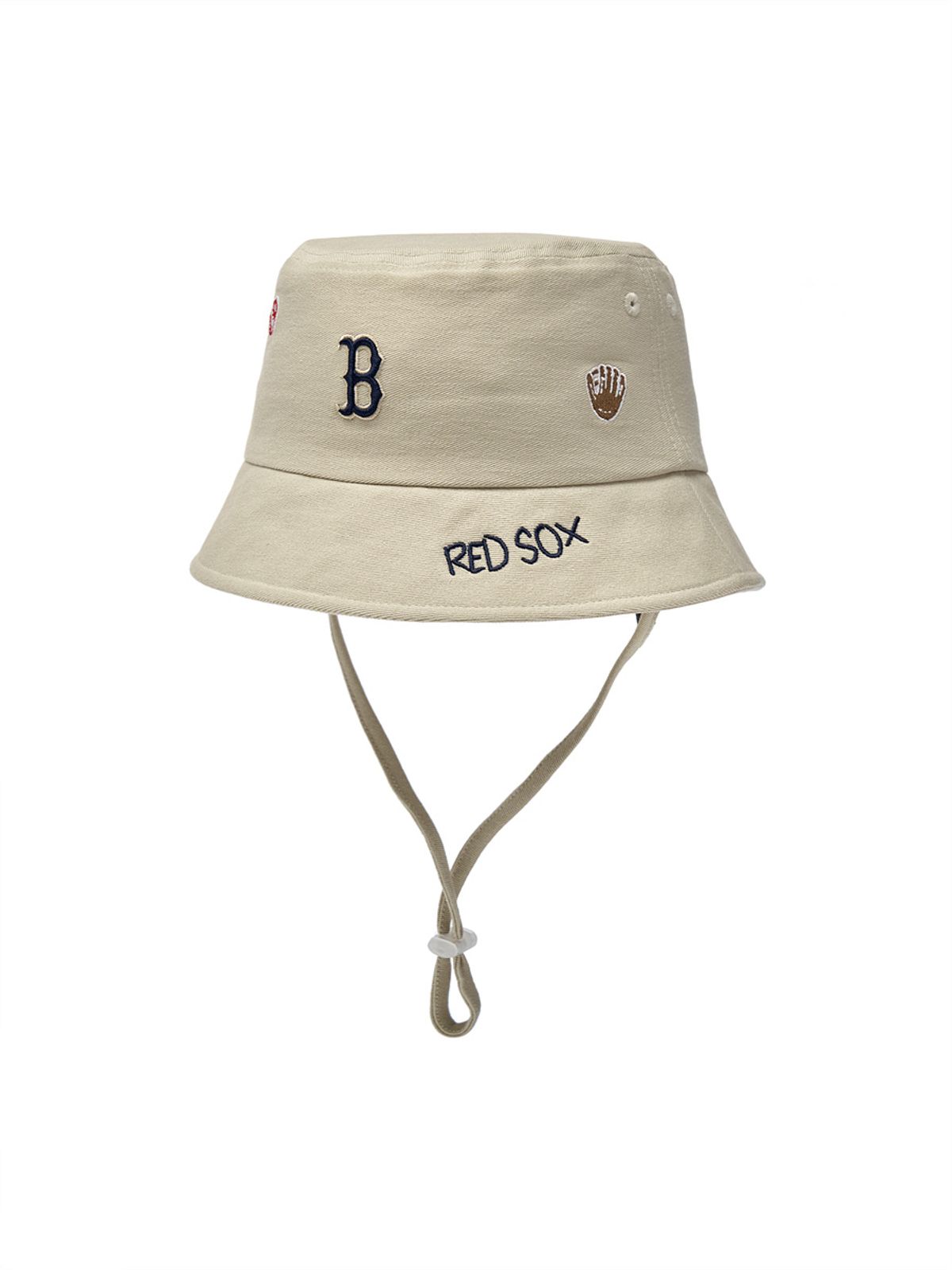 엠엘비 키즈(MLB KIDS) 베이비 베이스볼 버킷햇 BOS (Beige)