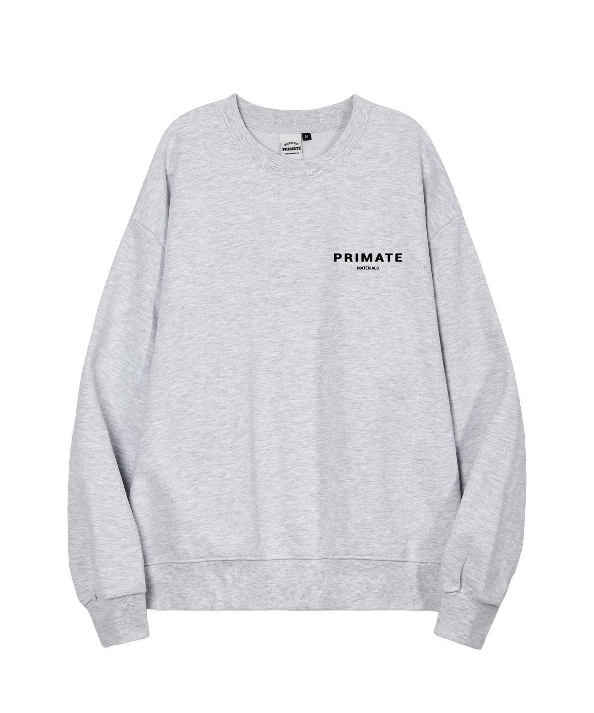 프라임에이트(PRIMATE) [기모/NO기모] BASIC LOGO 오버핏 맨투맨 5 COLORS