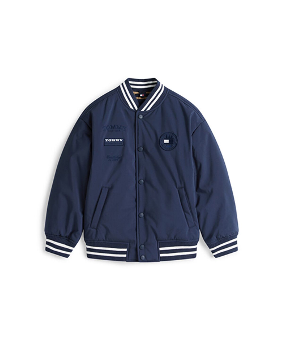 타미힐피거 키즈(TOMMY HILFIGER KIDS) 그래픽 프린트 패딩 봄버