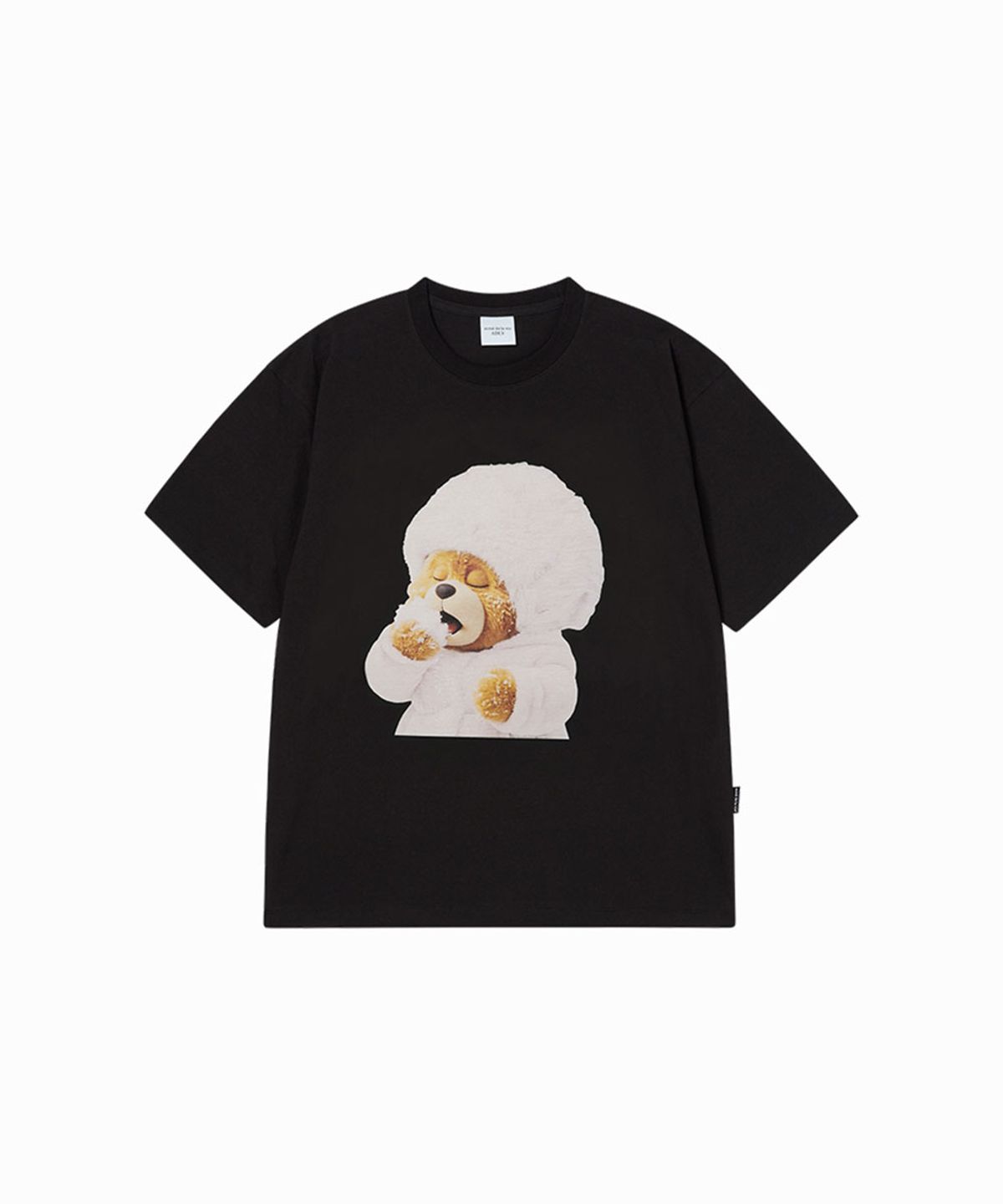아크메드라비(ACME DE LA VIE) AC BEAR BABY FACE SNOW SHORT SLEEVE T-SHIRT