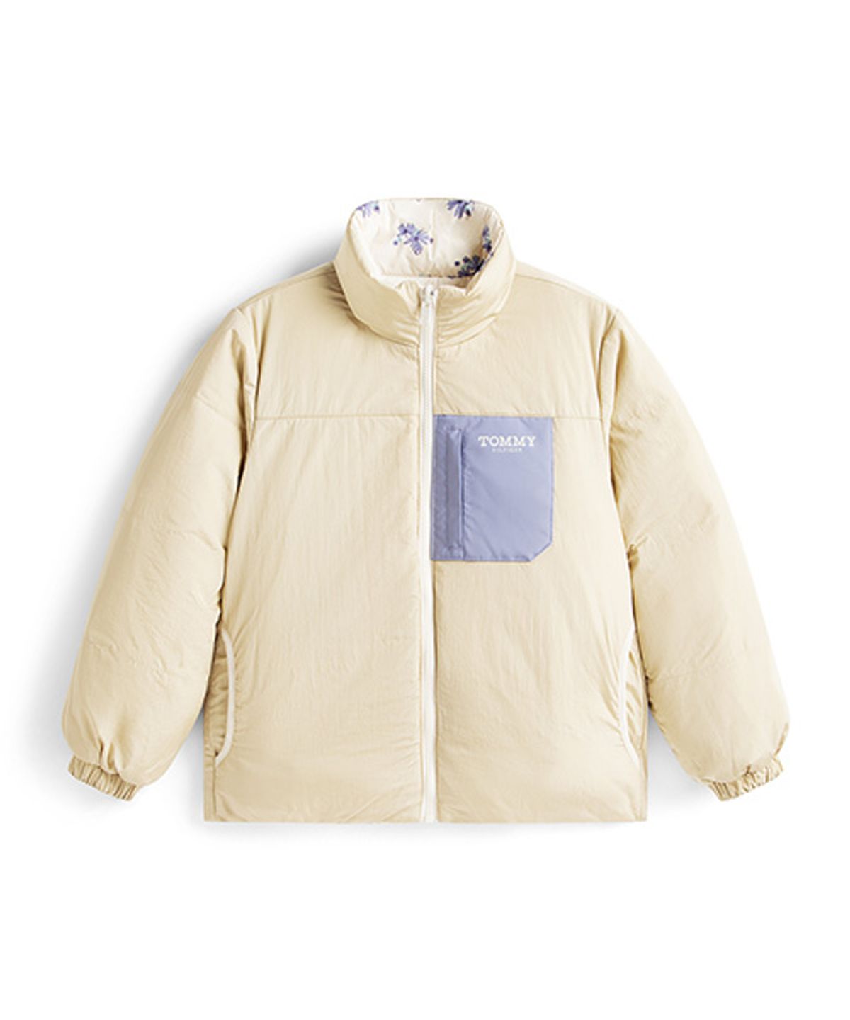 타미힐피거 키즈(TOMMY HILFIGER KIDS) 플라워 리버시블 푸퍼