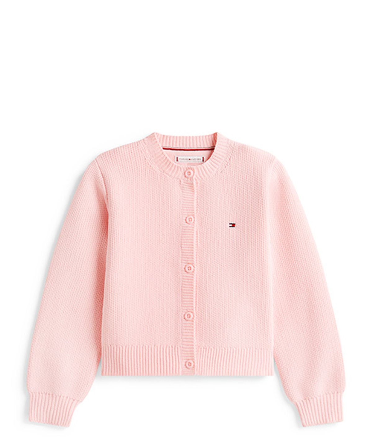 타미힐피거 키즈(TOMMY HILFIGER KIDS) 셔닐 크루넥 가디건