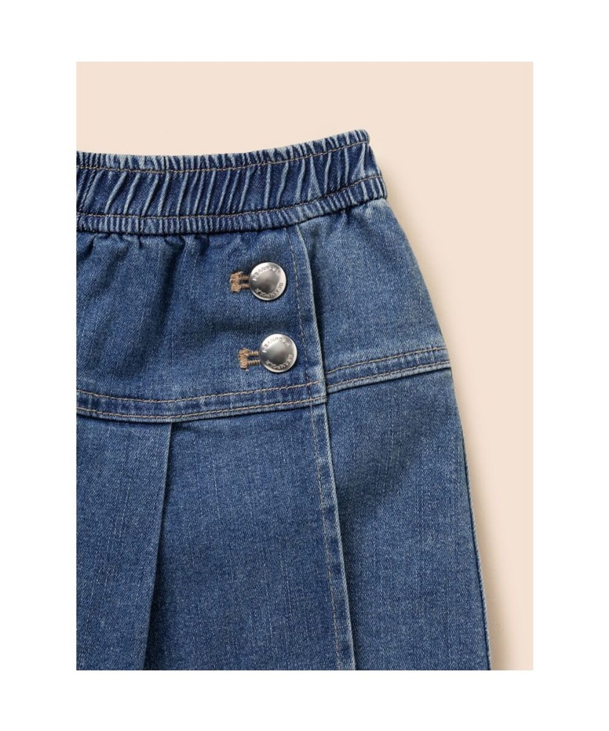 빈폴 키즈(BEANPOLE KIDS) 데님 스커트  스카이 블루 (BI6127G01Q)