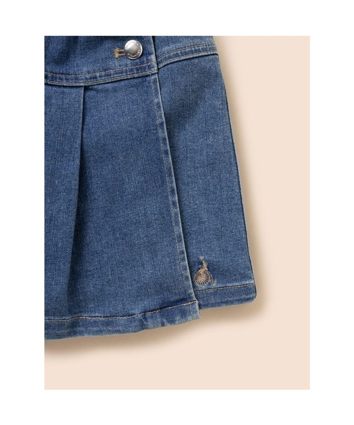 빈폴 키즈(BEANPOLE KIDS) 데님 스커트  스카이 블루 (BI6127G01Q)