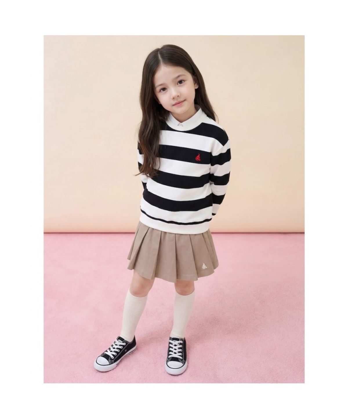 빈폴 키즈(BEANPOLE KIDS) 치노 스커트  베이지 (BI6127G02A) (BI6127G02A)