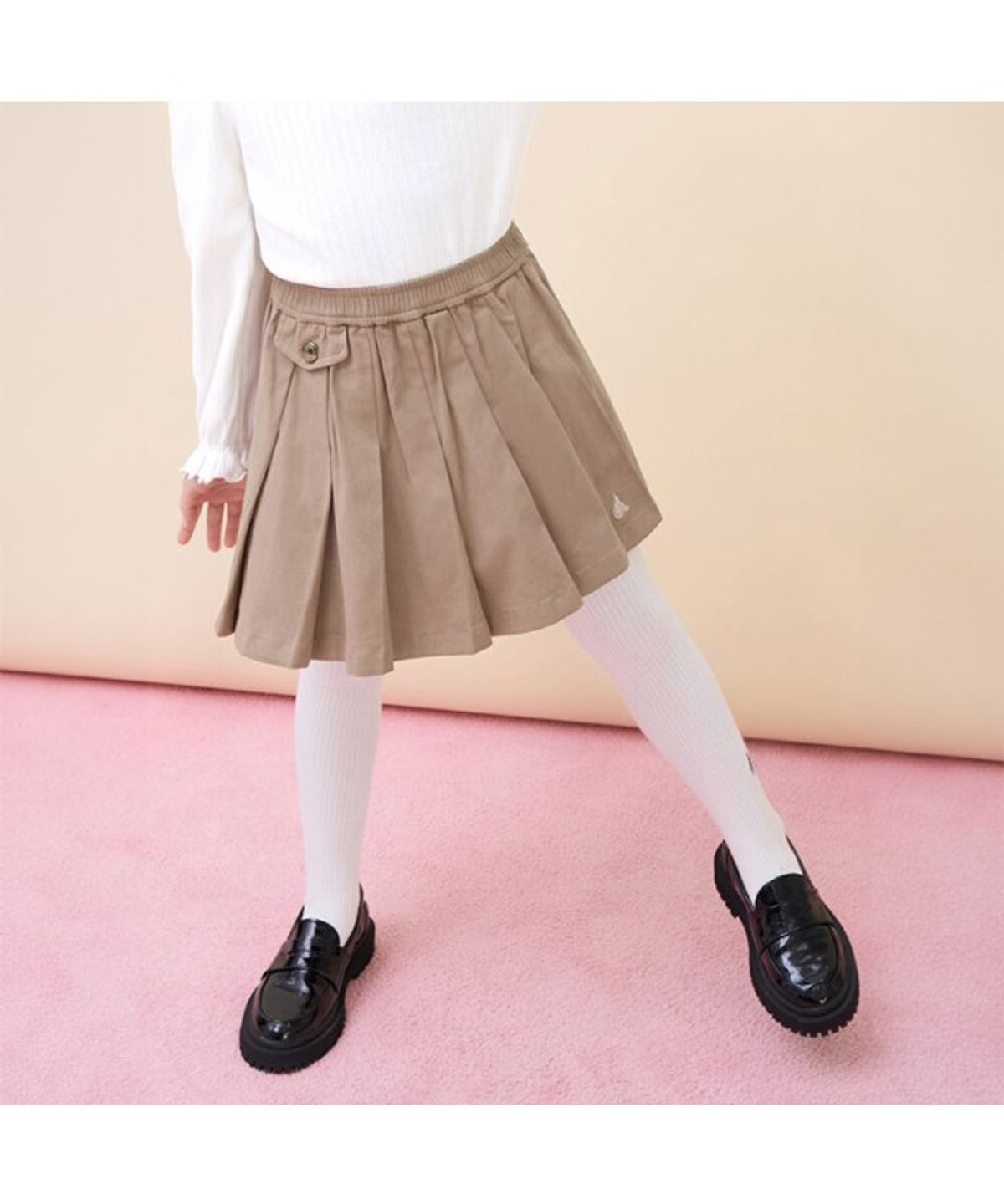 빈폴 키즈(BEANPOLE KIDS) 치노 스커트  베이지 (BI6127G02A) (BI6127G02A)