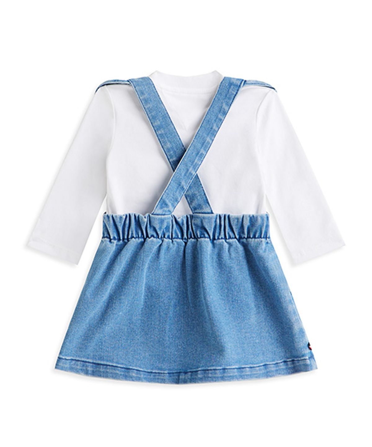 타미힐피거 키즈(TOMMY HILFIGER KIDS) 스트레치 데님 덩가리 드레스