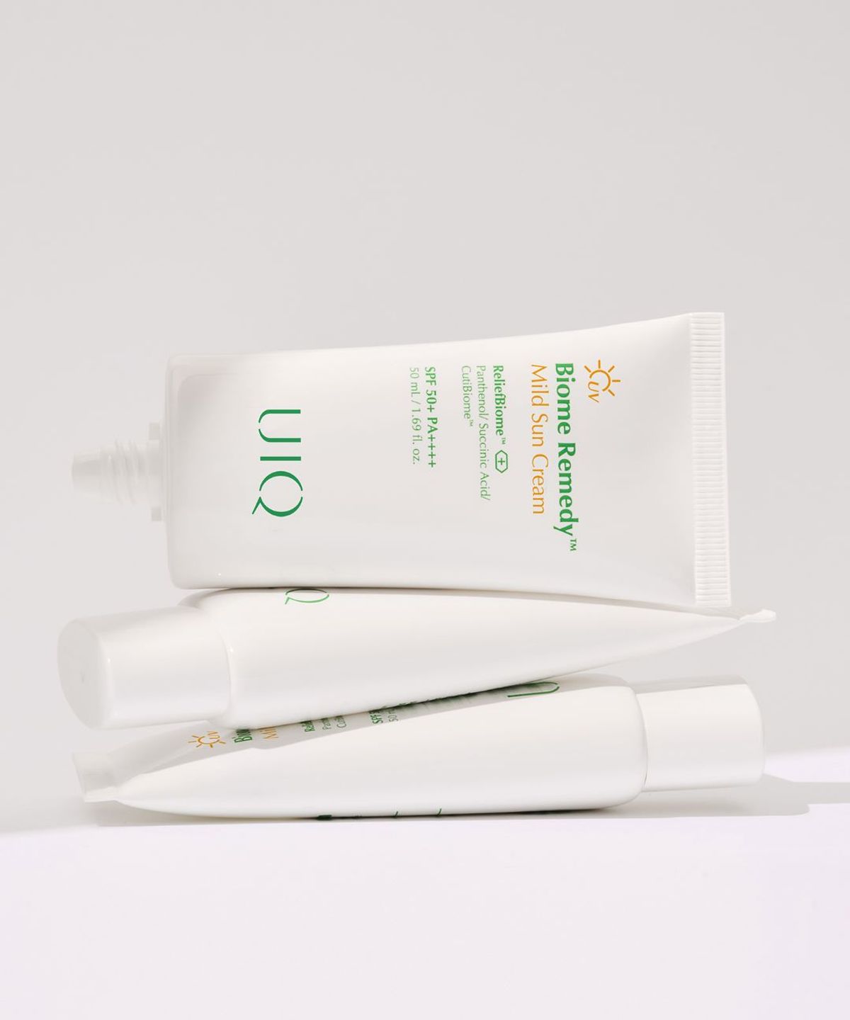 유이크(UIQ) [선듀오] 바이옴 레미디 수분 선크림 50ml + 마일드 선크림 50ml