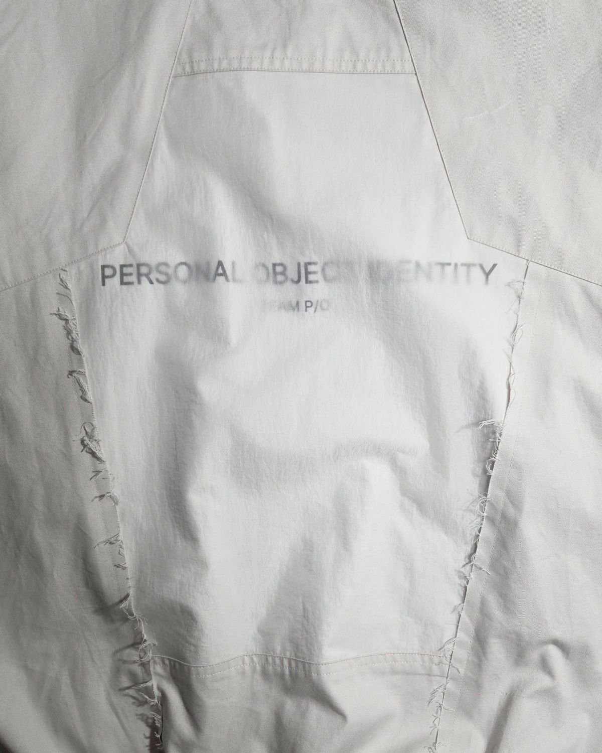퍼스널오브젝트(PERSONALOBJECT) 이엘 후디 자켓 라이트 그레이