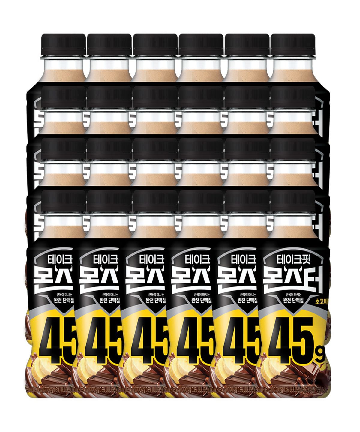 테이크핏(TAKE-FIT) [24개] 테이크핏 몬스터 초코바나나맛 350ml