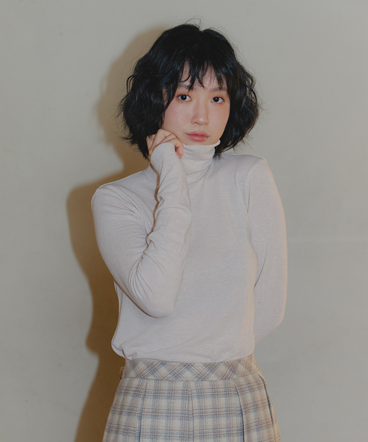 리지(LEEZIE) Layer Turtleneck Tee (3Colors)