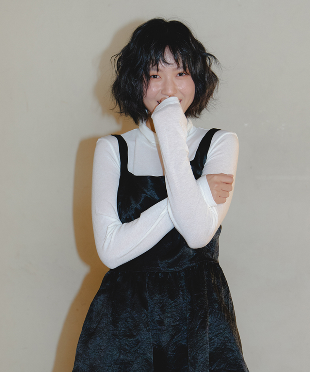 리지(LEEZIE) Layer Turtleneck Tee (3Colors)