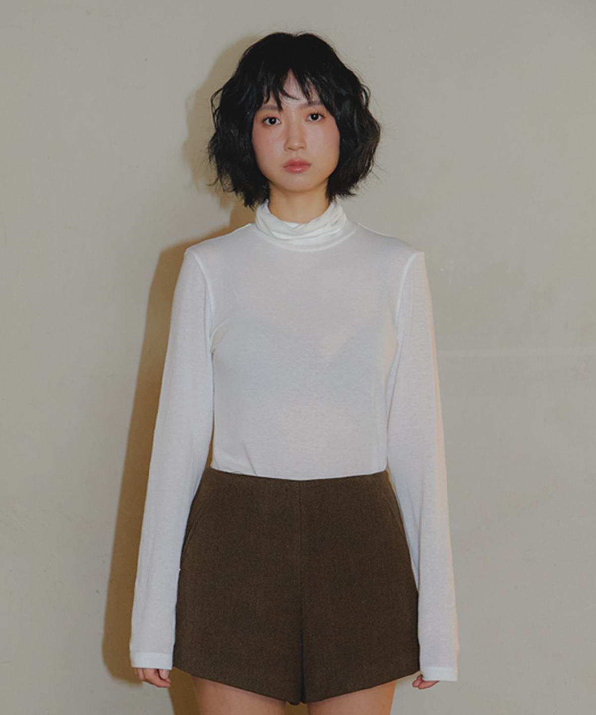 리지(LEEZIE) Layer Turtleneck Tee (3Colors)