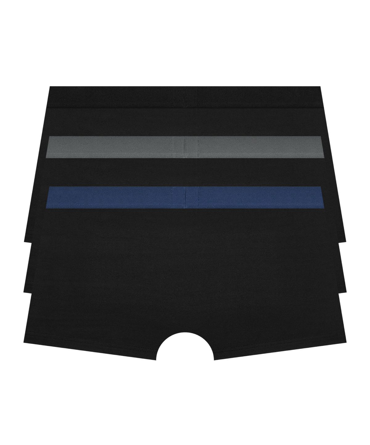 게스언더웨어(GUESS UNDERWEAR) 트리플블랙 스트레치 드로즈 세트 3PACK (BK)