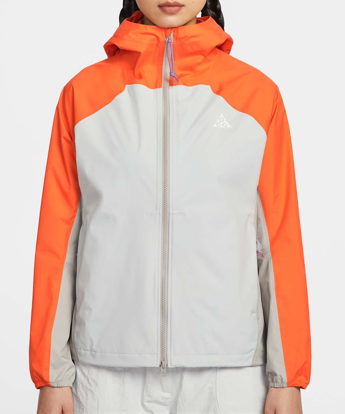 나이키(NIKE) ACG 판타즈마 스톰 핏 ADV 재킷 W - 세이프티 오렌지:그레이 포그:칼리지 그레이:서밋 화이트 / IF0102-819