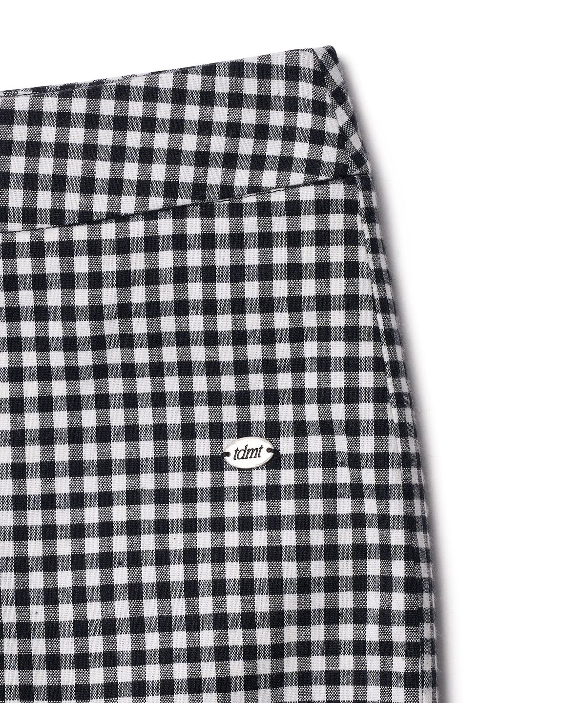튜드먼트(TTUDEMENT) CIGARETTE MID PANTS_CHECK
