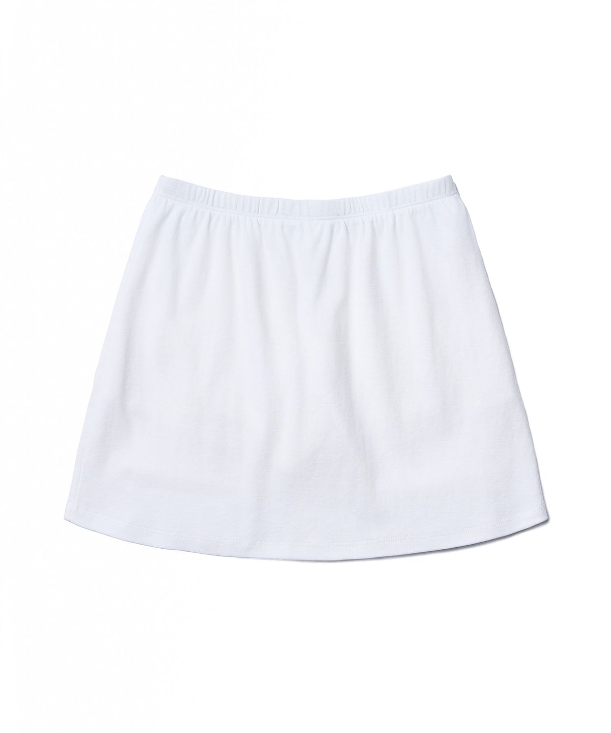 튜드먼트(TTUDEMENT) 50s EMBROIDERED MINI PANTSKIRT_WHITE