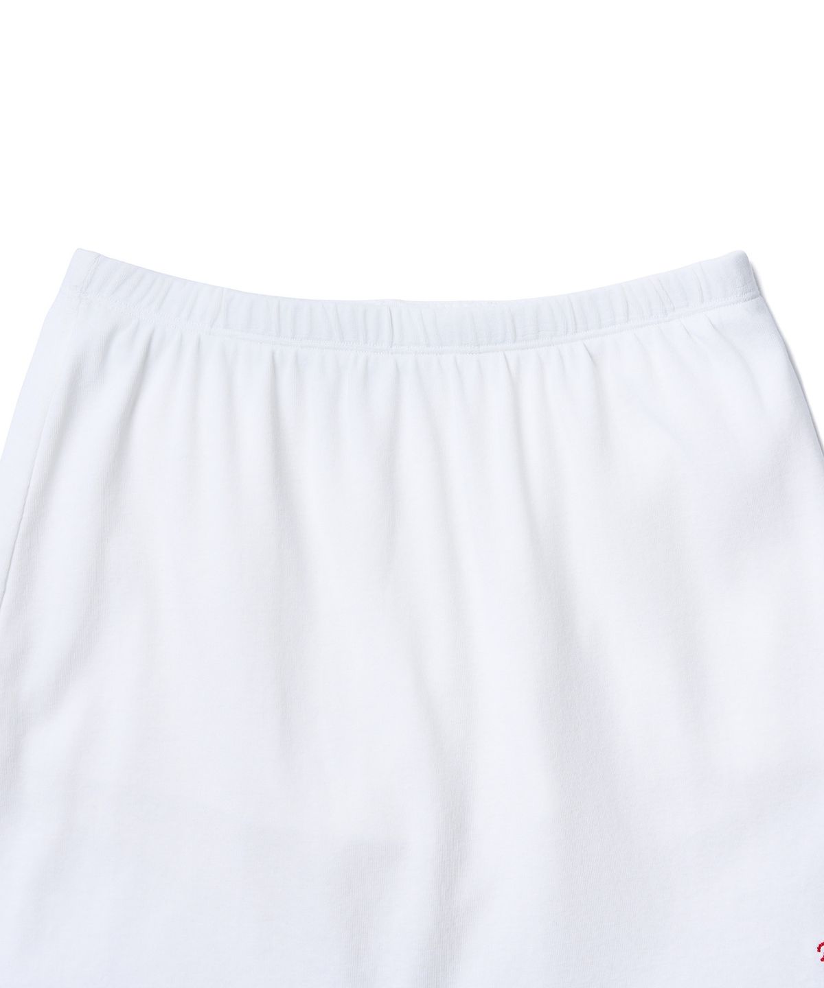 튜드먼트(TTUDEMENT) 50s EMBROIDERED MINI PANTSKIRT_WHITE