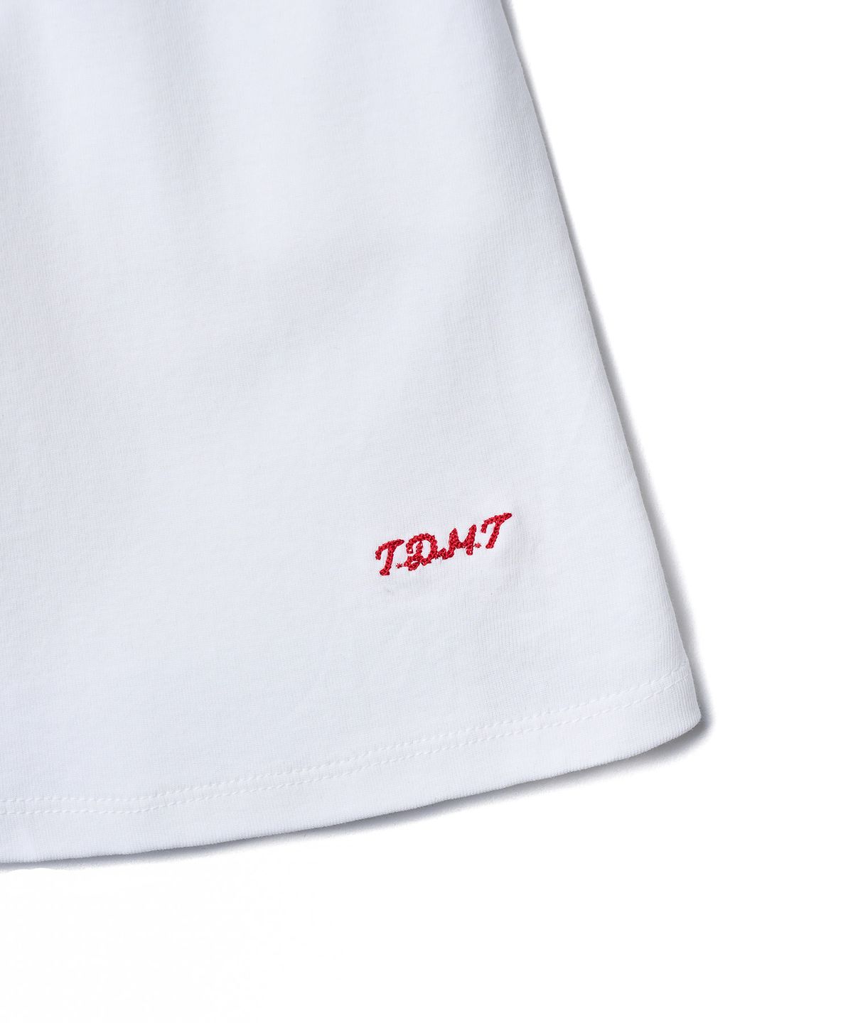 튜드먼트(TTUDEMENT) 50s EMBROIDERED MINI PANTSKIRT_WHITE