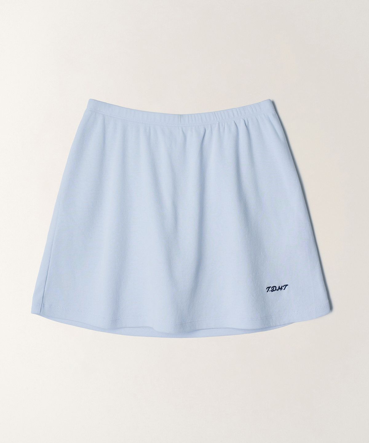 튜드먼트(TTUDEMENT) 50s EMBROIDERED MINI PANTSKIRT_LIGHT BLUE