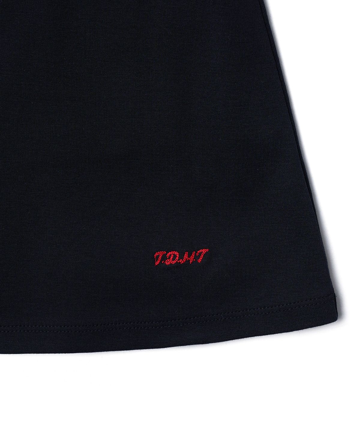 튜드먼트(TTUDEMENT) 50s EMBROIDERED MINI PANTSKIRT_BLACK