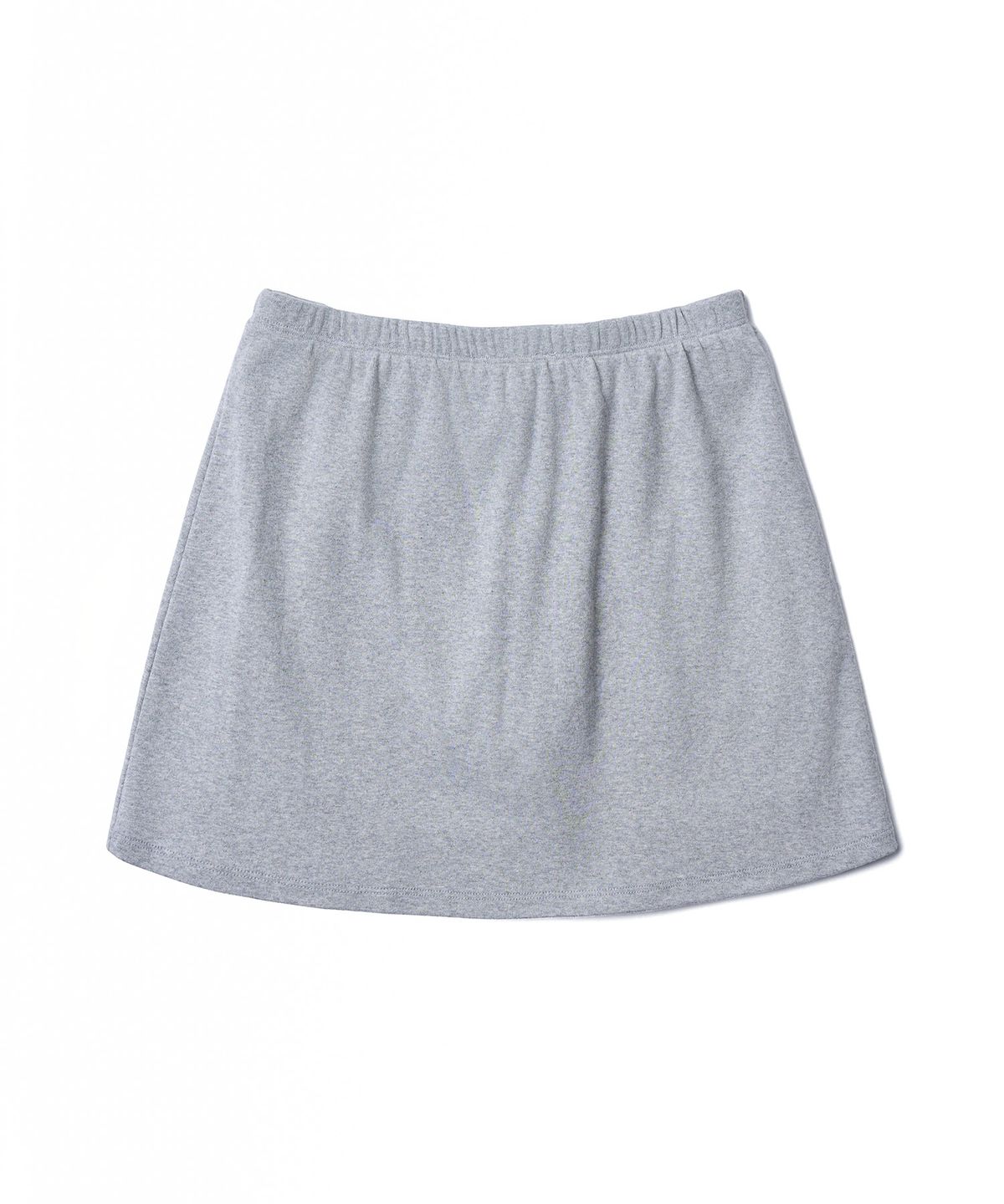 튜드먼트(TTUDEMENT) 50s EMBROIDERED MINI PANTSKIRT_MELANGE GREY