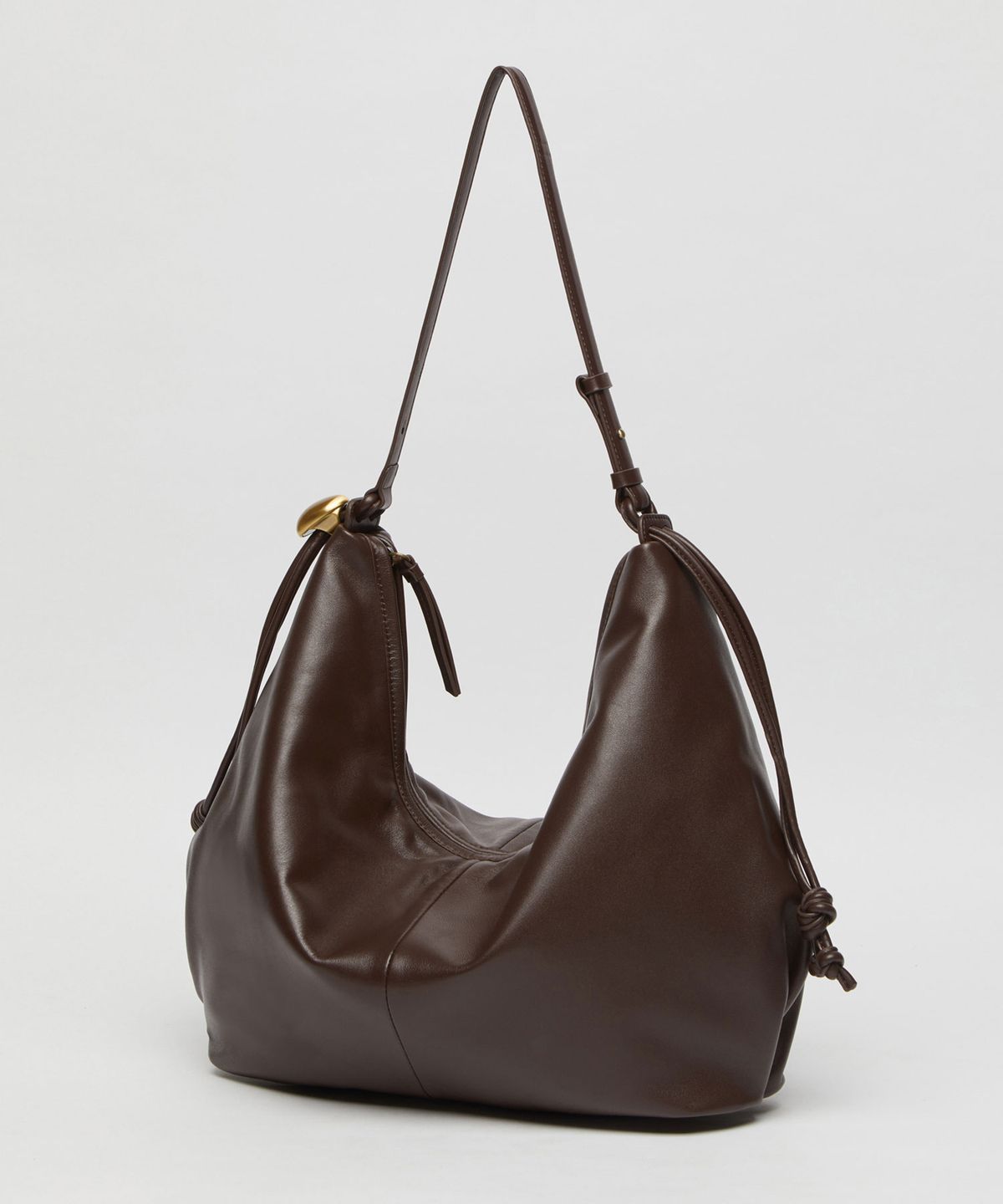 아카이브앱크(ARCHIVEPKE) Large ridge bag(Choco spread)_OVBAX26005DKB