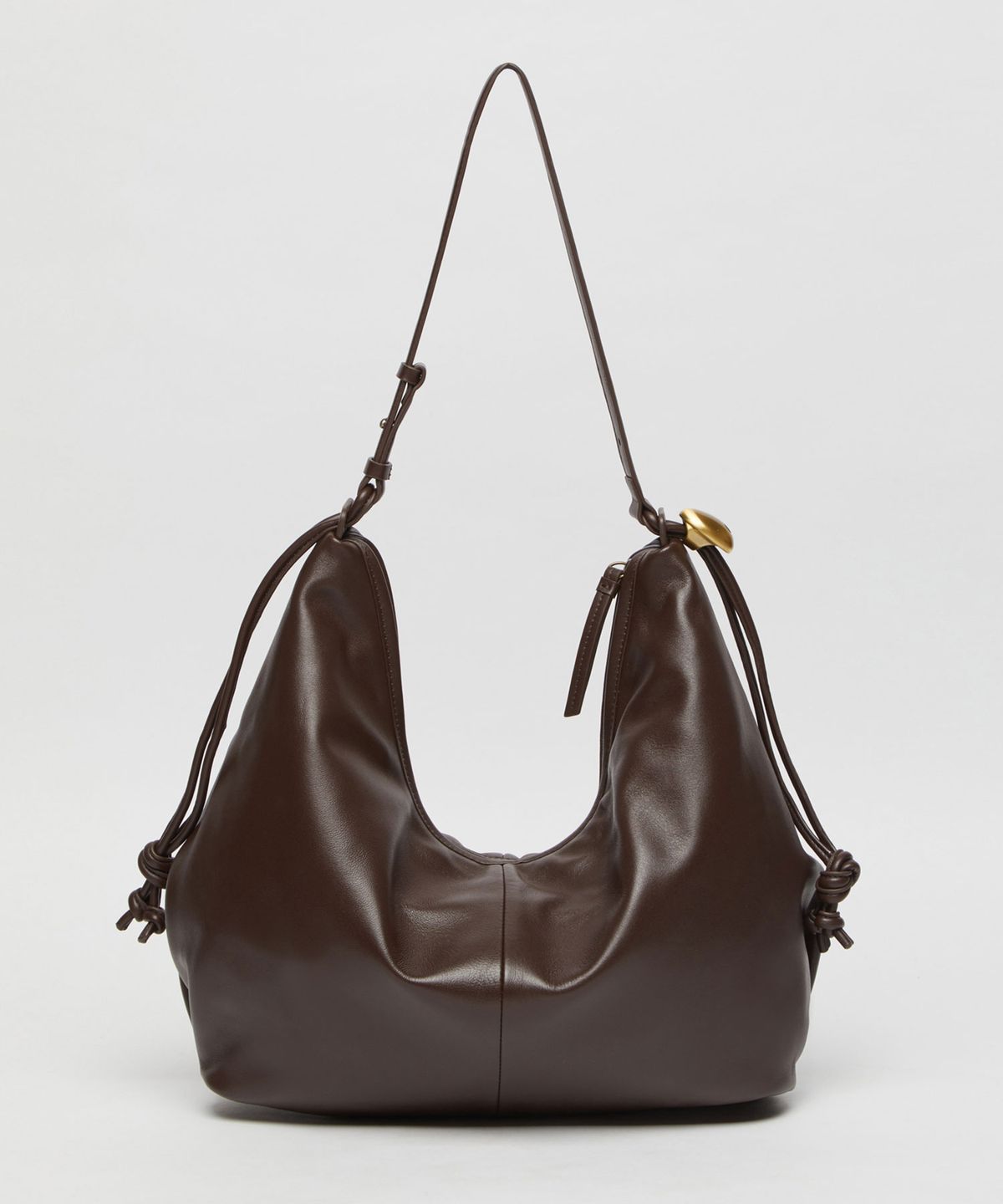 아카이브앱크(ARCHIVEPKE) Large ridge bag(Choco spread)_OVBAX26005DKB