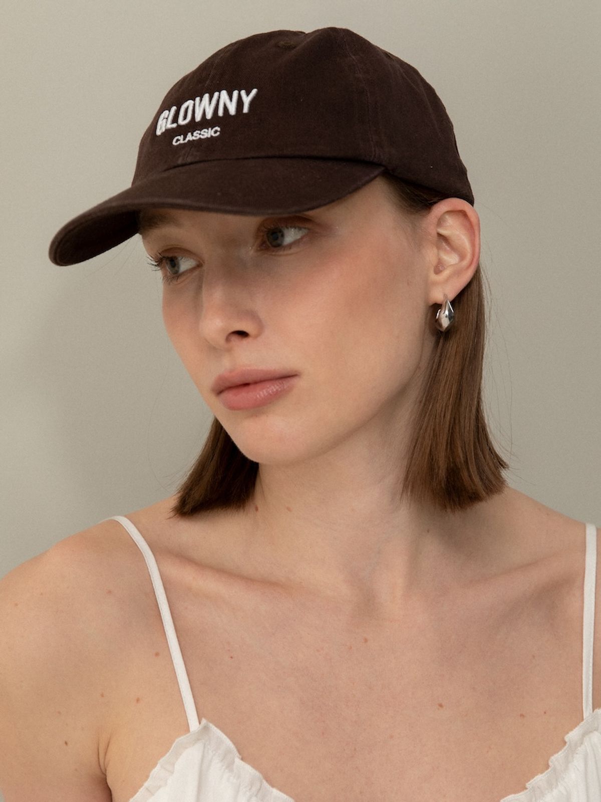 글로니(GLOWNY) G CAP (BROWN)