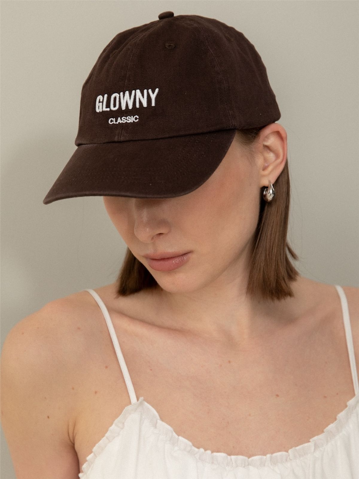 글로니(GLOWNY) G CAP (BROWN)