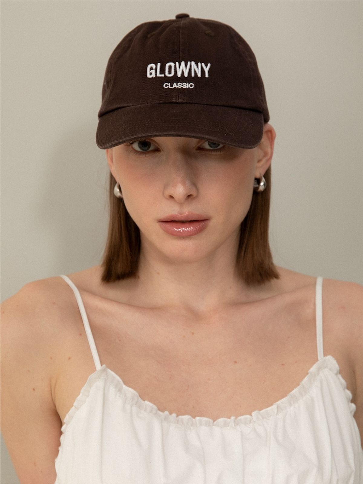 글로니(GLOWNY) G CAP (BROWN)
