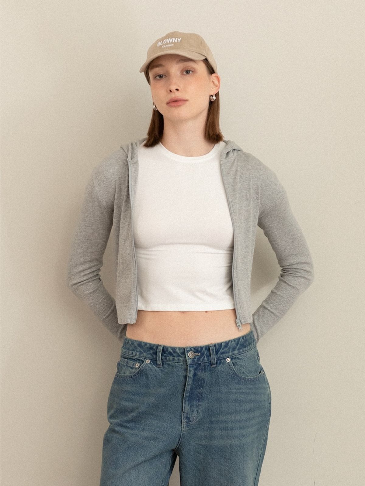 글로니(GLOWNY) G CAP (BEIGE)