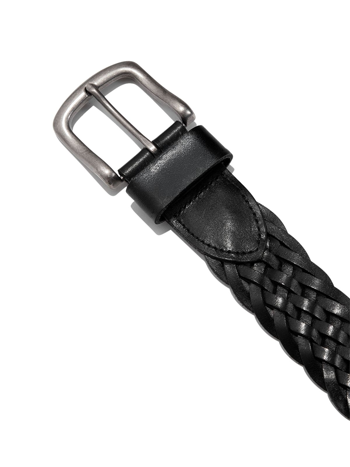 글로니(GLOWNY) G CLASSIC BRAIDED BELT (BLACK)