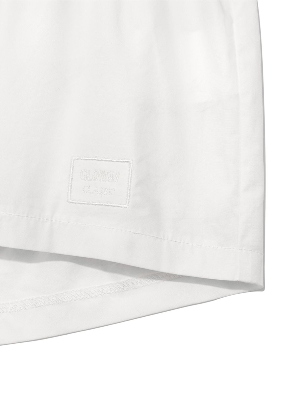 글로니(GLOWNY) G CLASSIC MICRO SHORTS (WHITE)