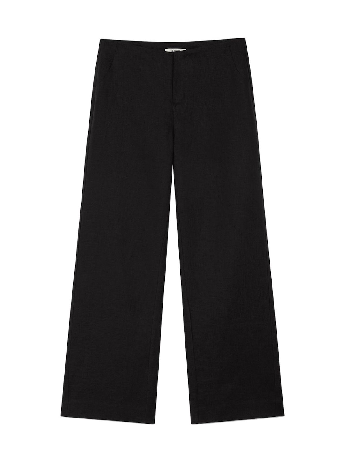 글로니(GLOWNY) G LINEN SLACKS (BLACK)