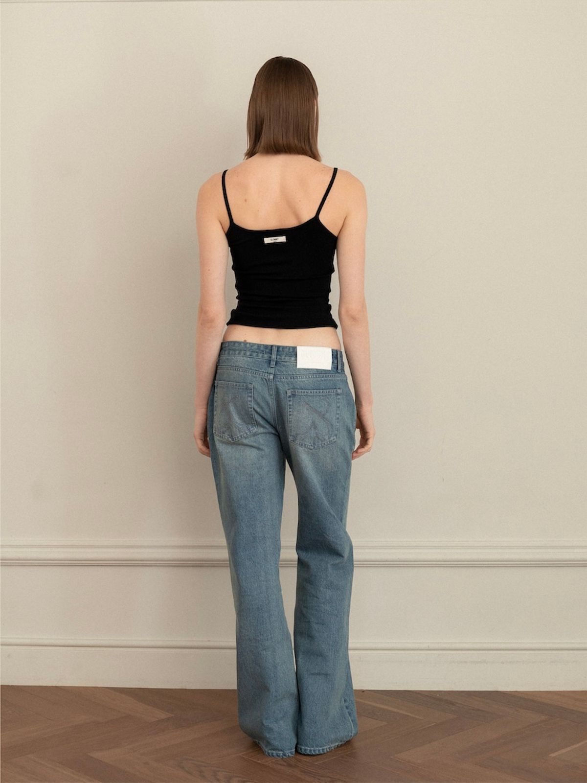 글로니(GLOWNY) THE RODEO JEANS (WASHED BLUE)